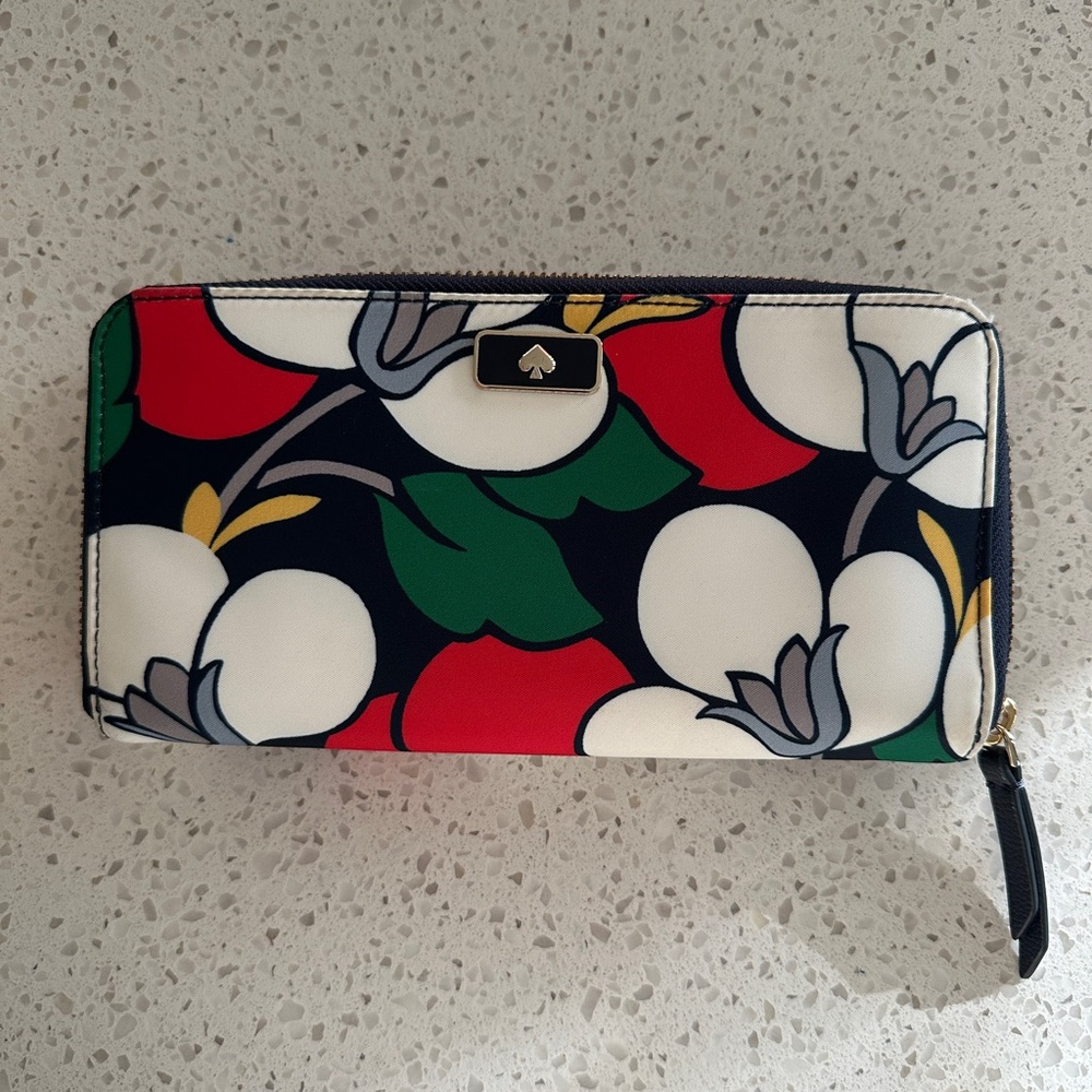 Kate Spade Multicolor Floral Wallet
